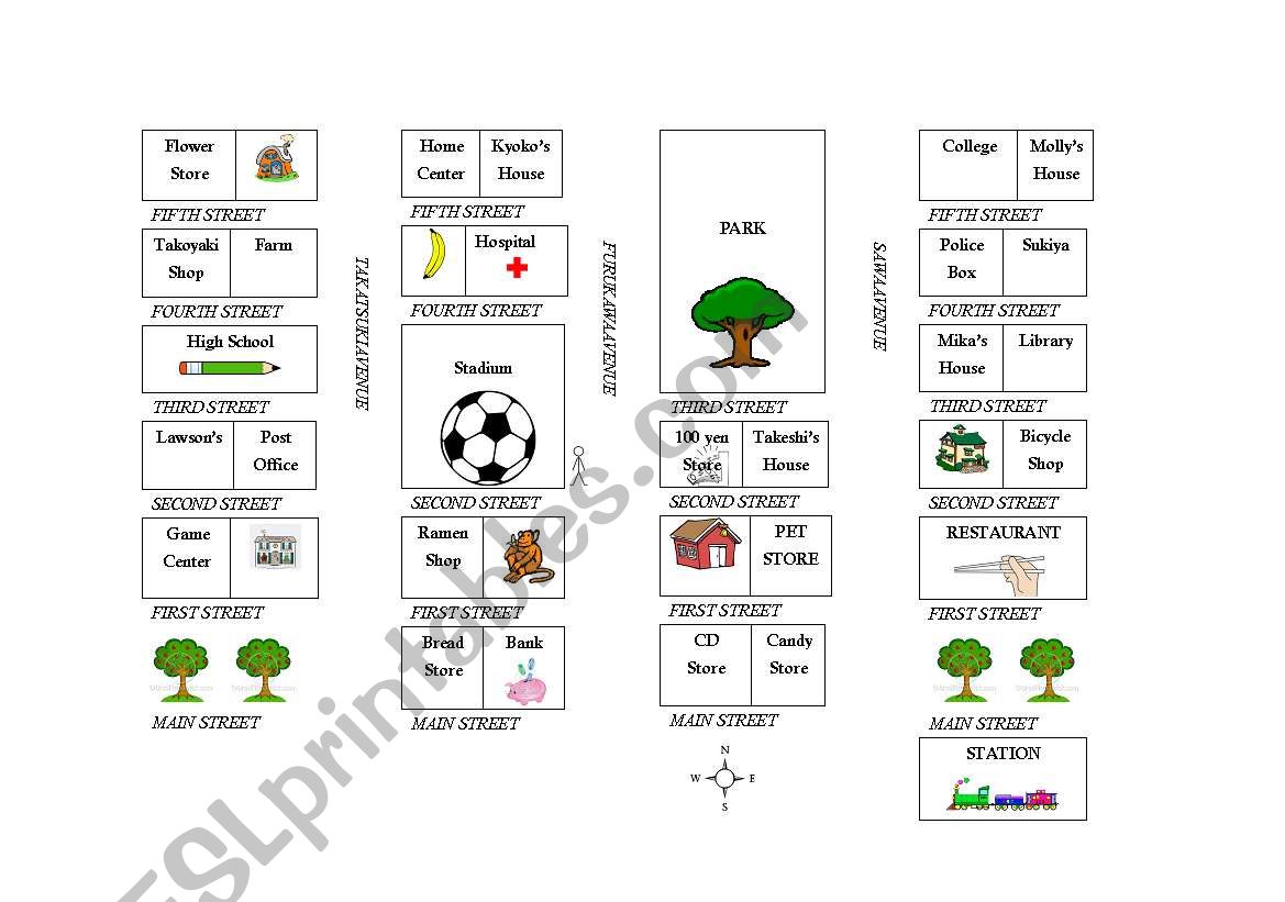 Map worksheet