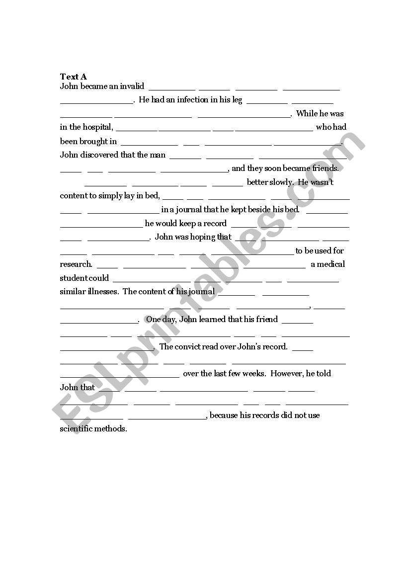 Mutual Dictation worksheet