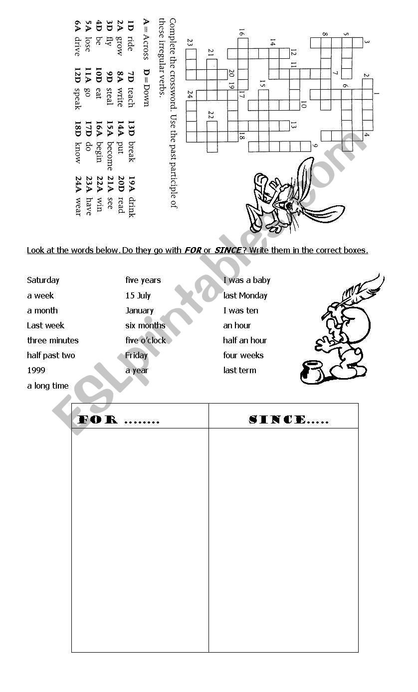 PRESENT PERFECT  worksheet