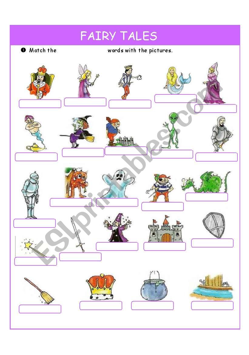 Fairy Tales worksheet