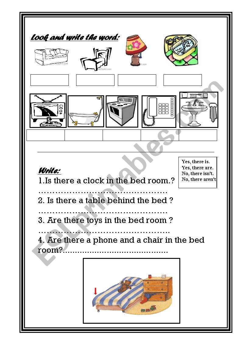 Home worksheet