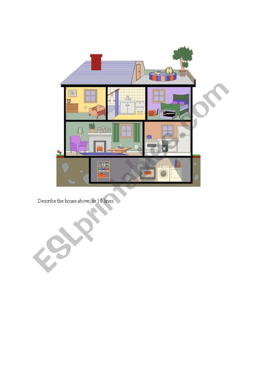The house worksheet