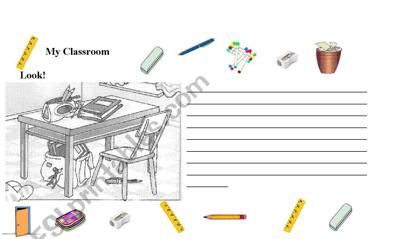 7the part of a portfolio MY CLASSROOM 