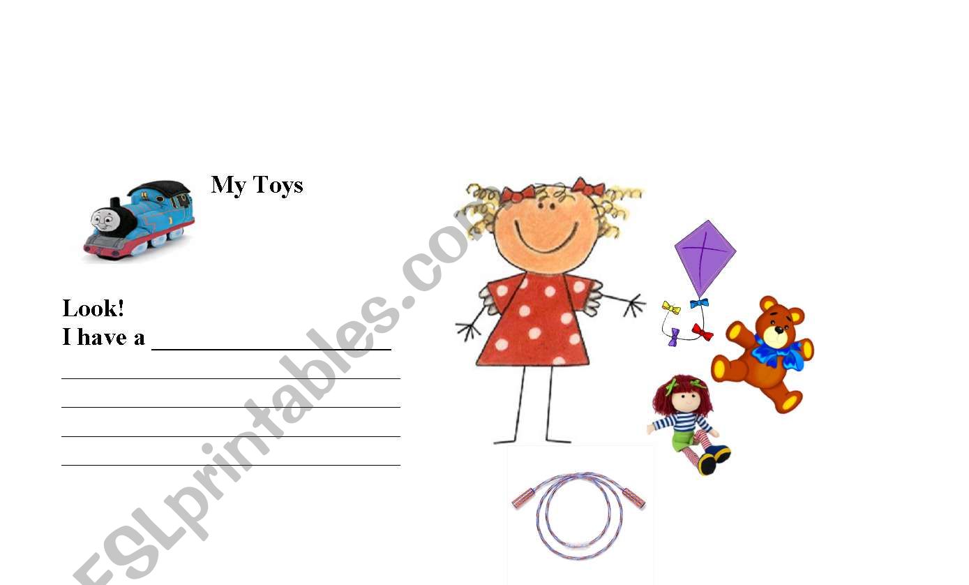 Toys worksheet