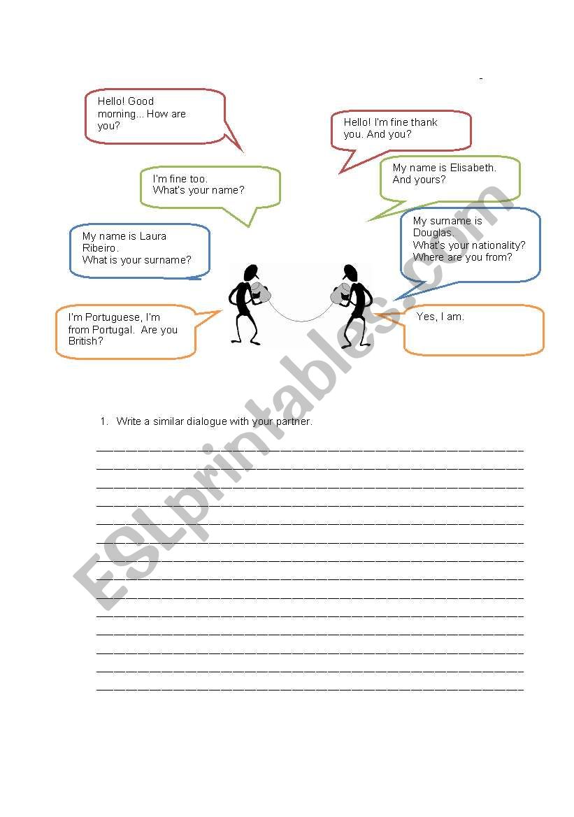 Introduction worksheet