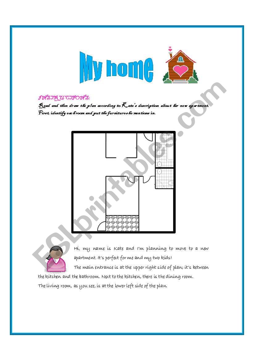 Apartment description worksheet