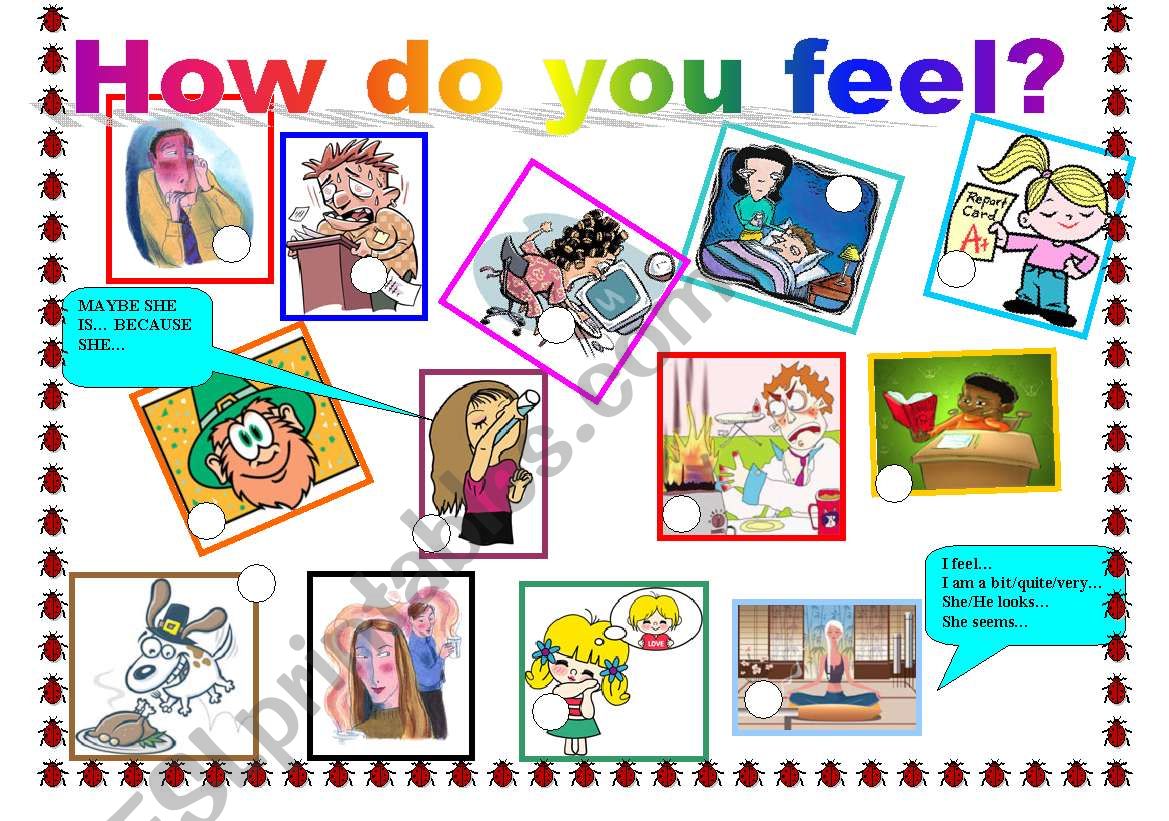 How do you feel? worksheet