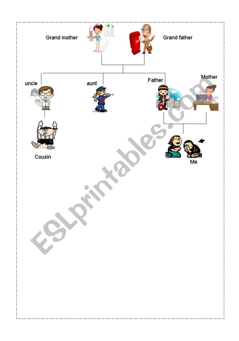 family activity worksheet