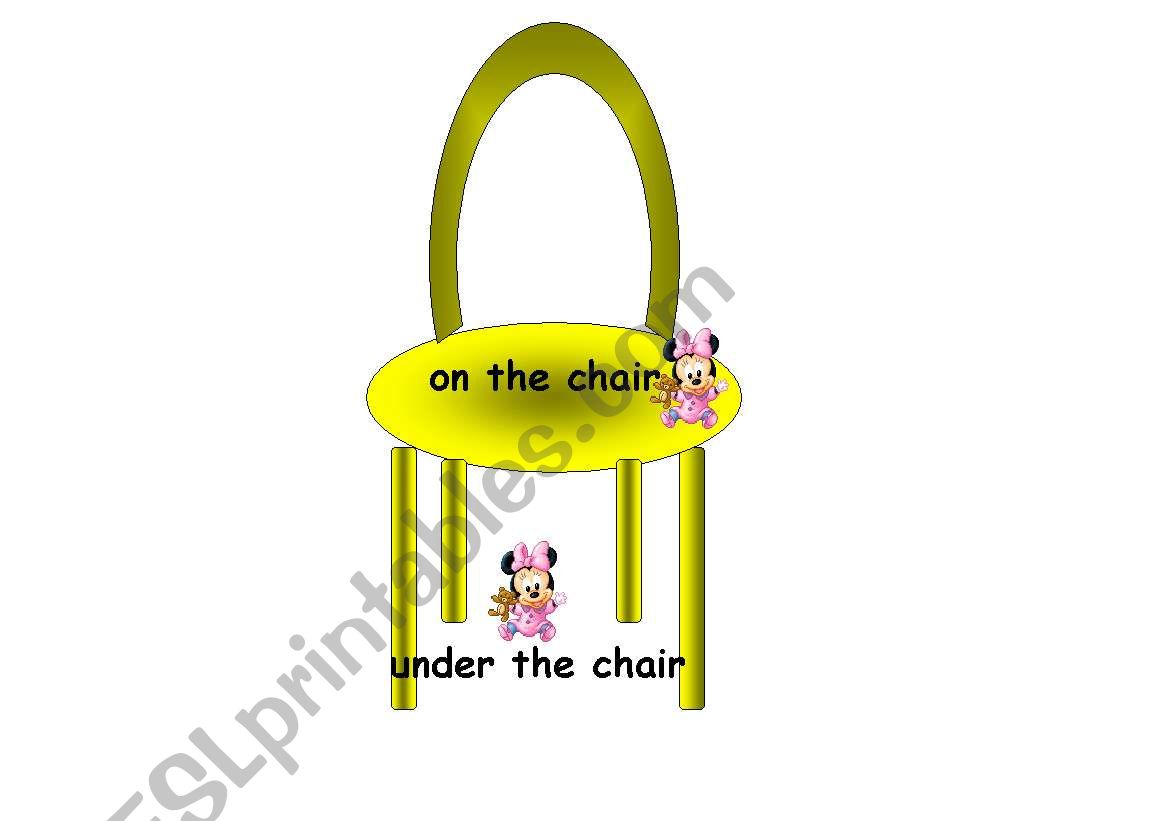the prepositions of place worksheet