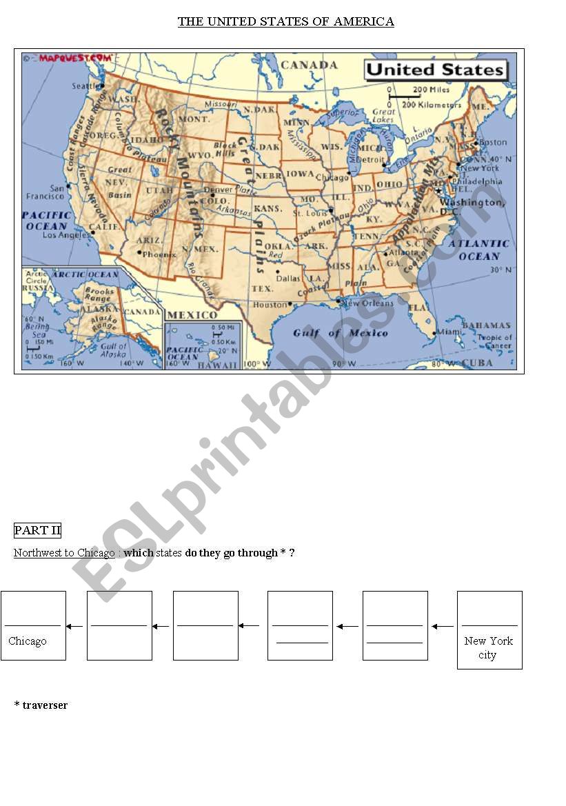 North By Northwest computer worksheet part 2