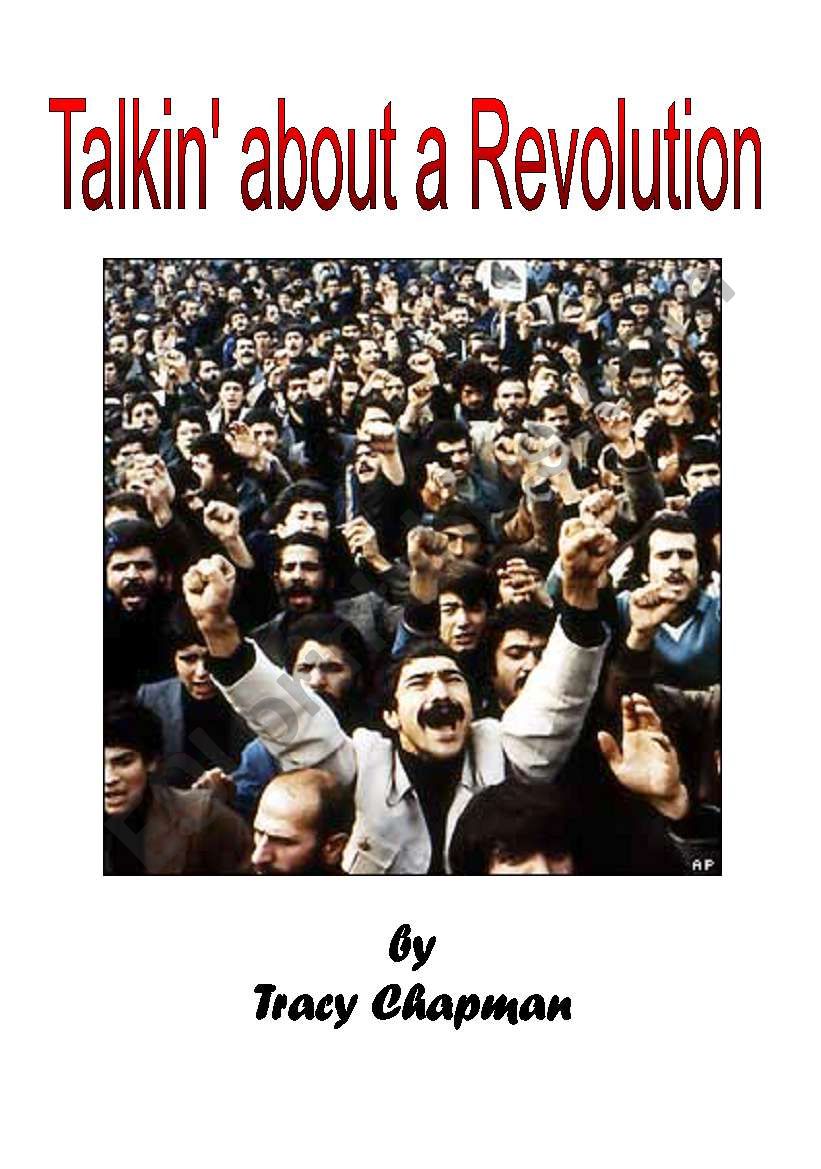 TalkinÂ´ about a Revolution worksheet