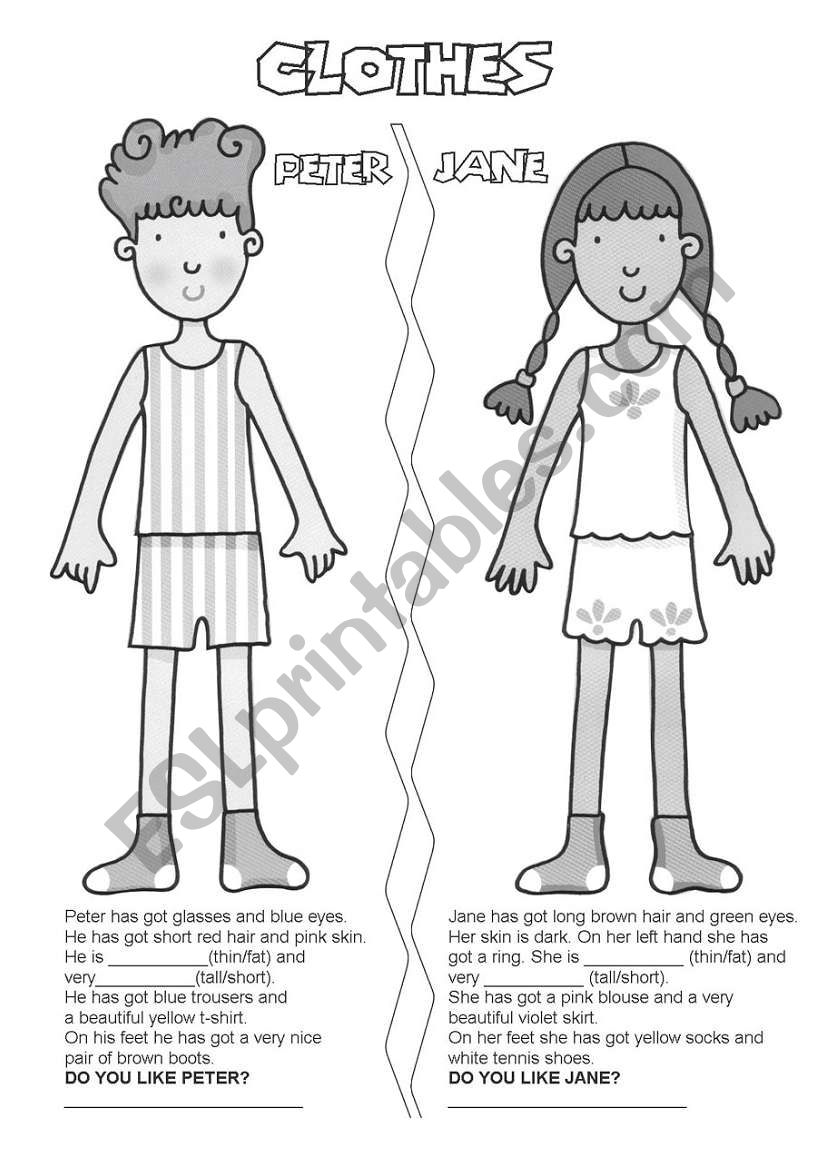 She is wearing a long. Clothes for Kids раскраска. Одежда Worksheets for Kids colouring. Wear clothes раскраска. Clothes Worksheets for children.