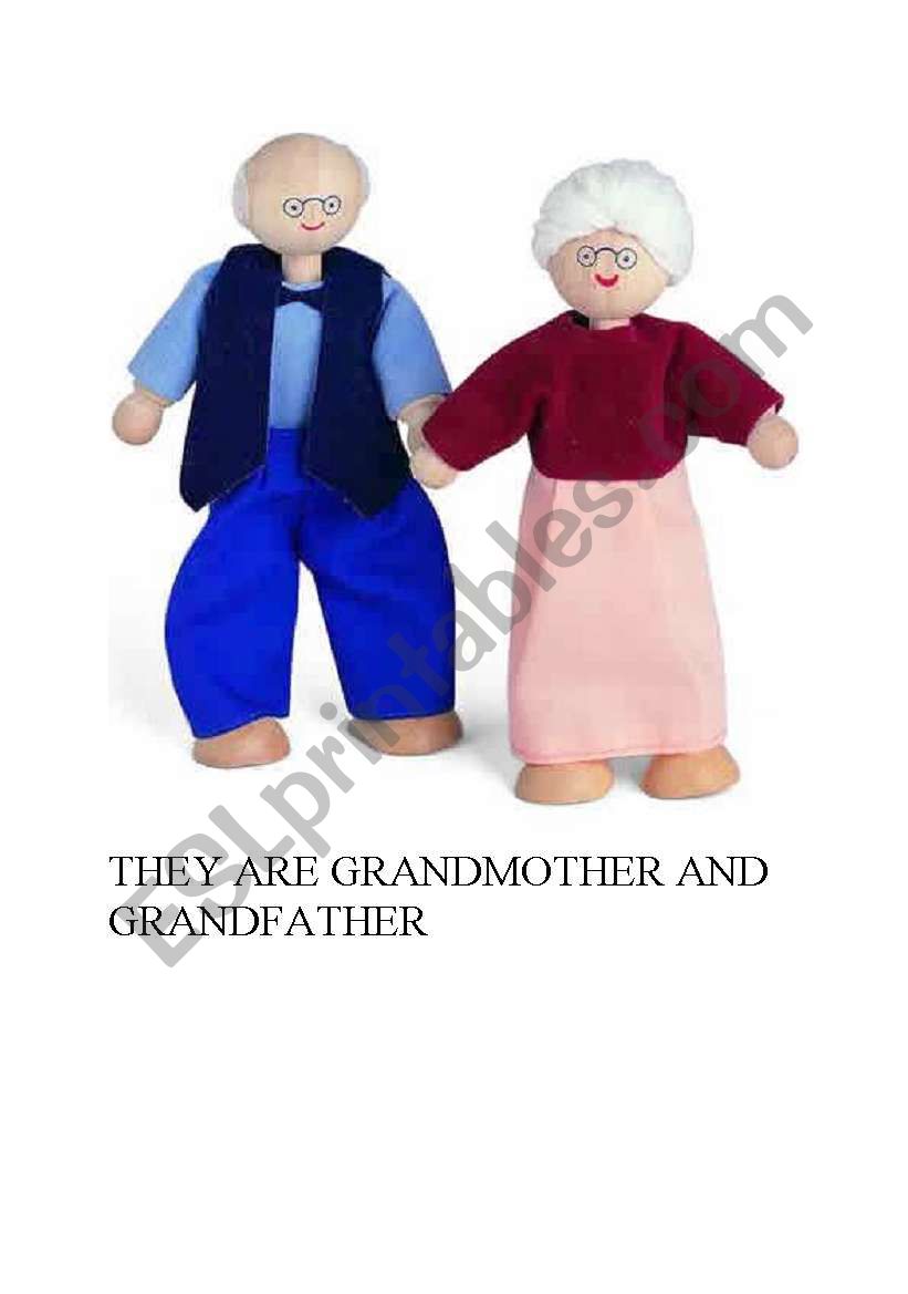 GRANDMOTHER AND GRANDFATHER worksheet
