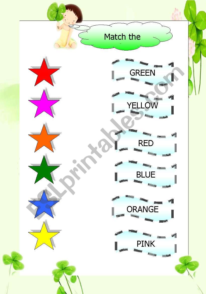 colors worksheet