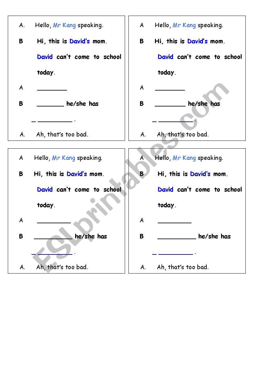 korea lesson 13 phone conversation dictation