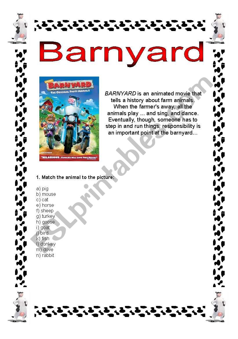 Barnyard (2006) - Cinema Cats