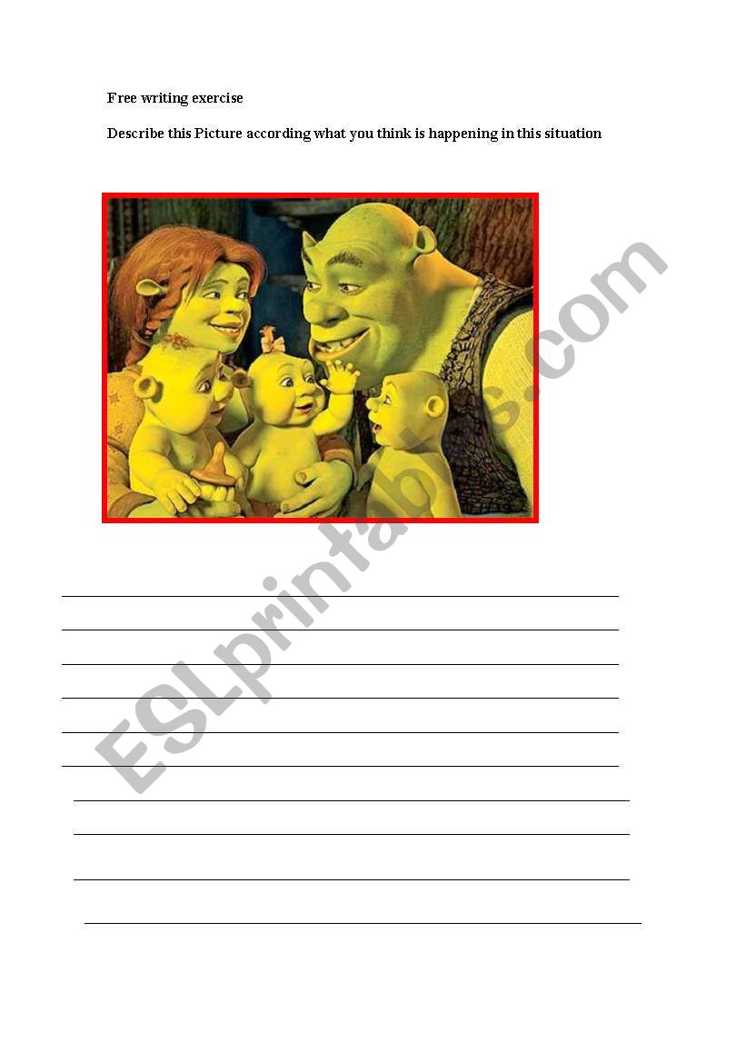 sherk s family worksheet