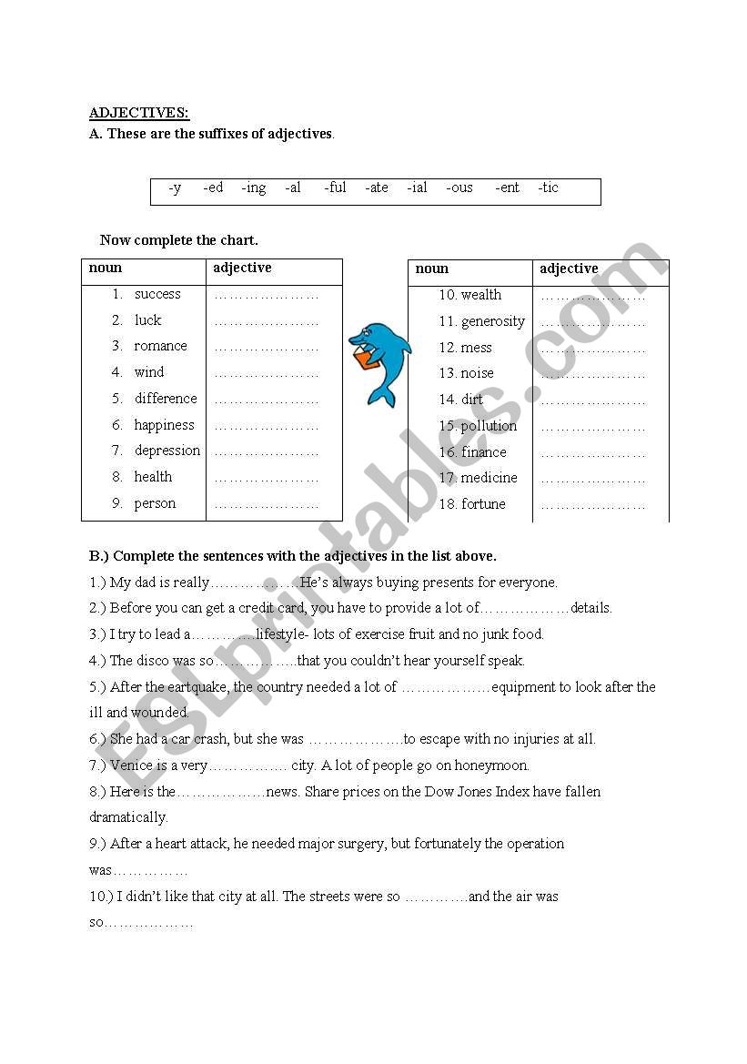 word formation2-adjectives-suffixes