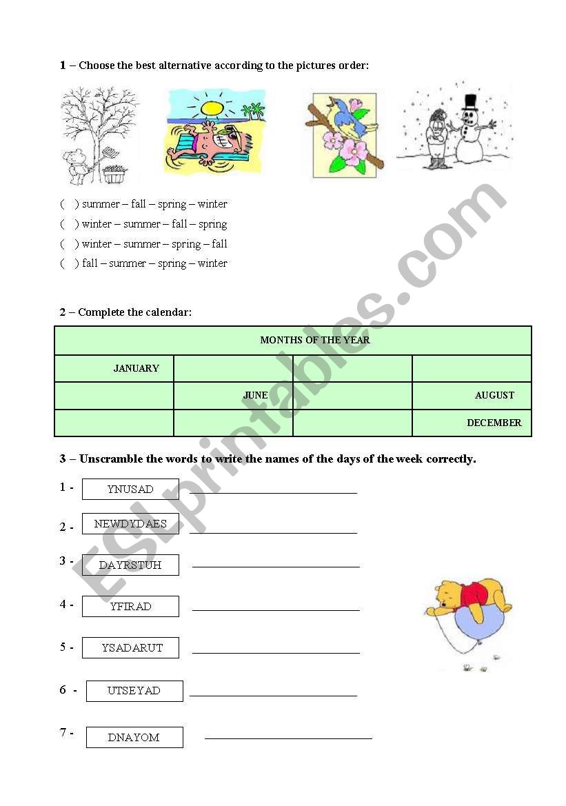 TEST ON VOCABULARY worksheet