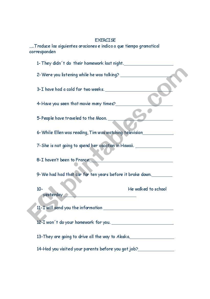 There is/there are exercises worksheet