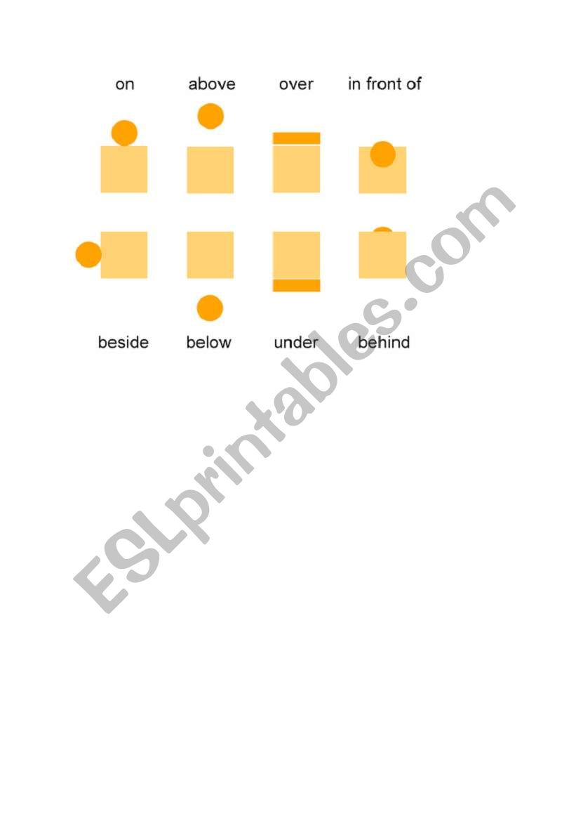 prepositions worksheet