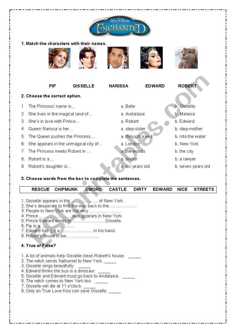 enchanted-esl-worksheet-by-galaesl