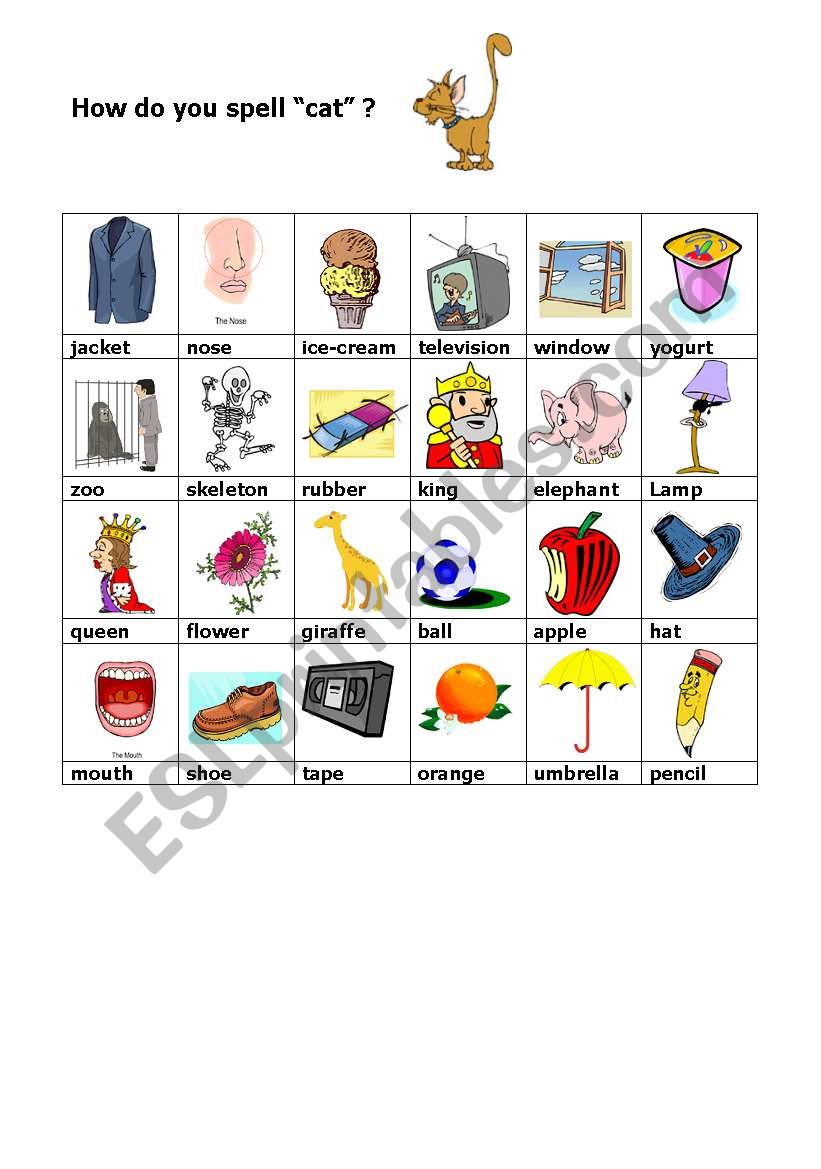spelling alphabet spelling alphabet