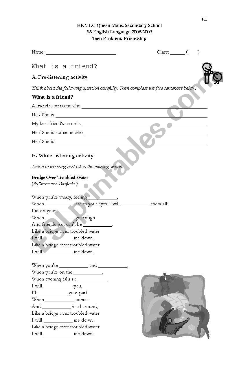 Language Art worksheet