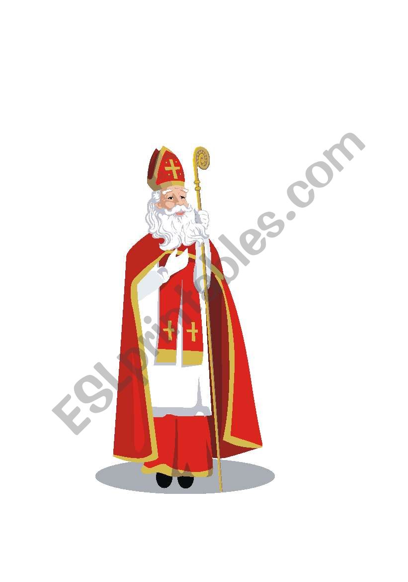 Saint Nicholas worksheet