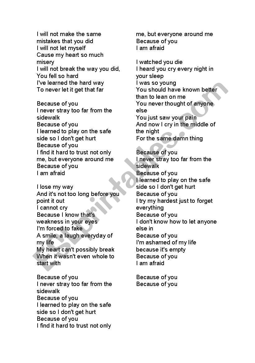 Practice reading the song and answering questions for its interpretation