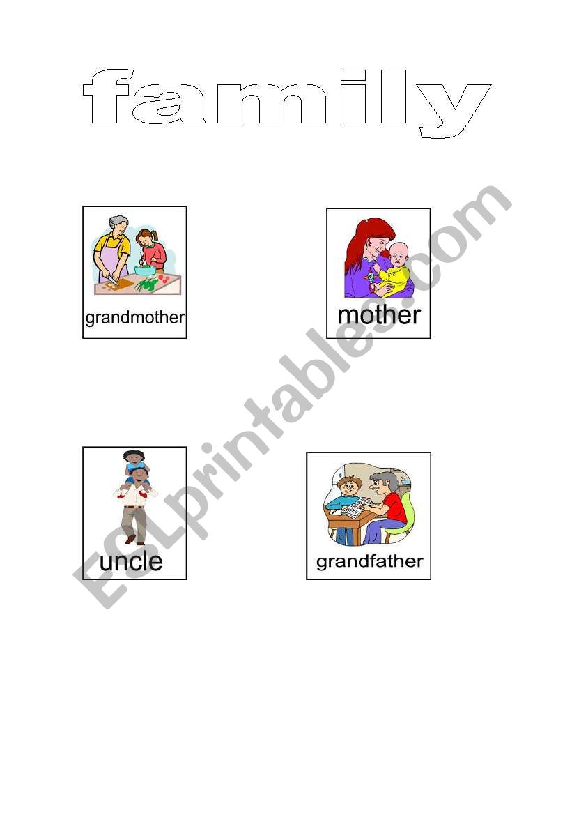 the family worksheet