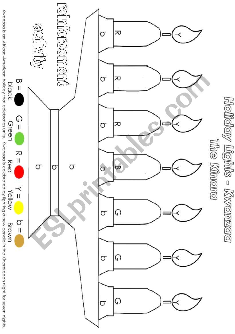 candle worksheet