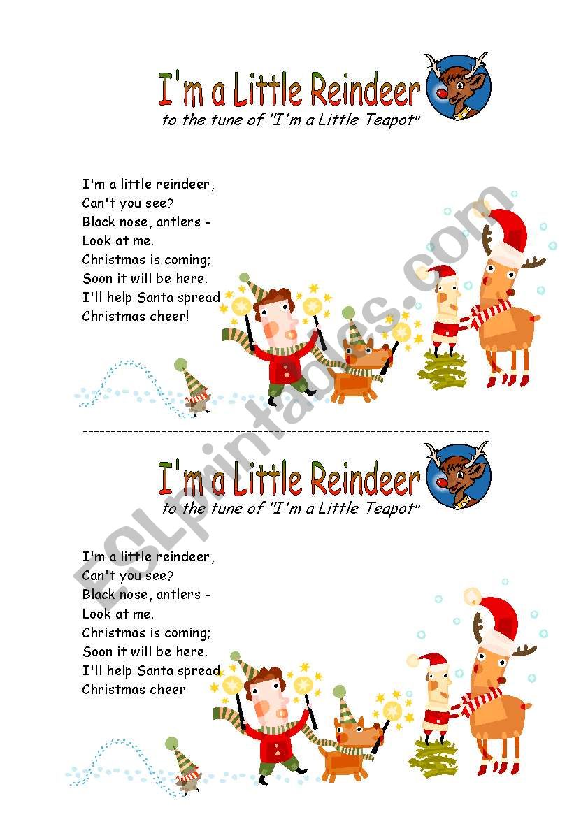 christmas song worksheet