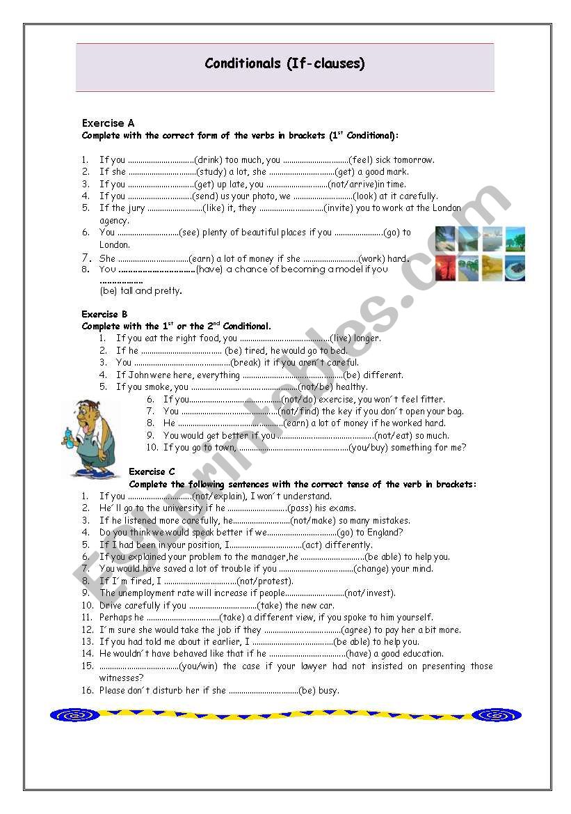 If-Clauses worksheet