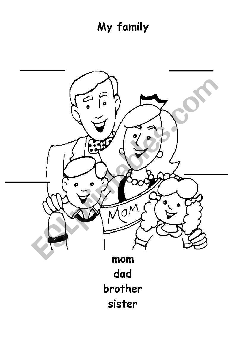 Family worksheet