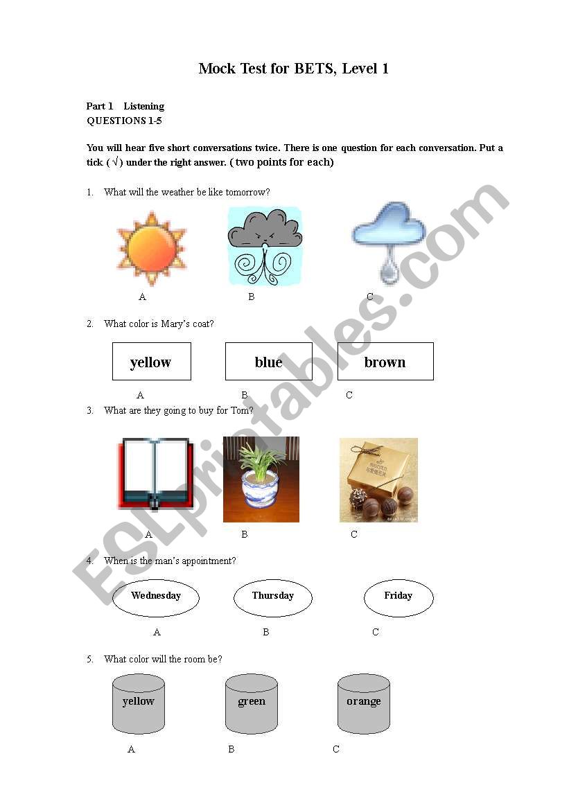 vocabulary and grammar exercise 