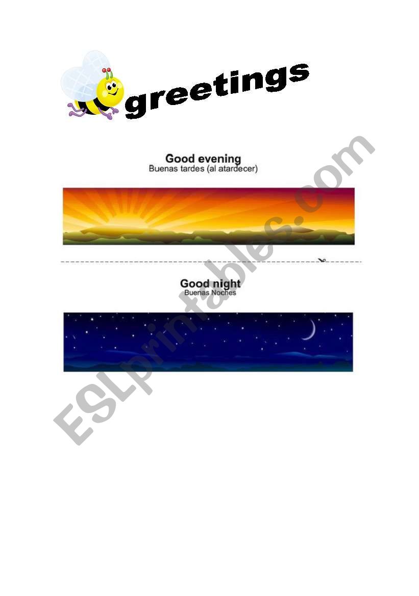 greetings 3 worksheet