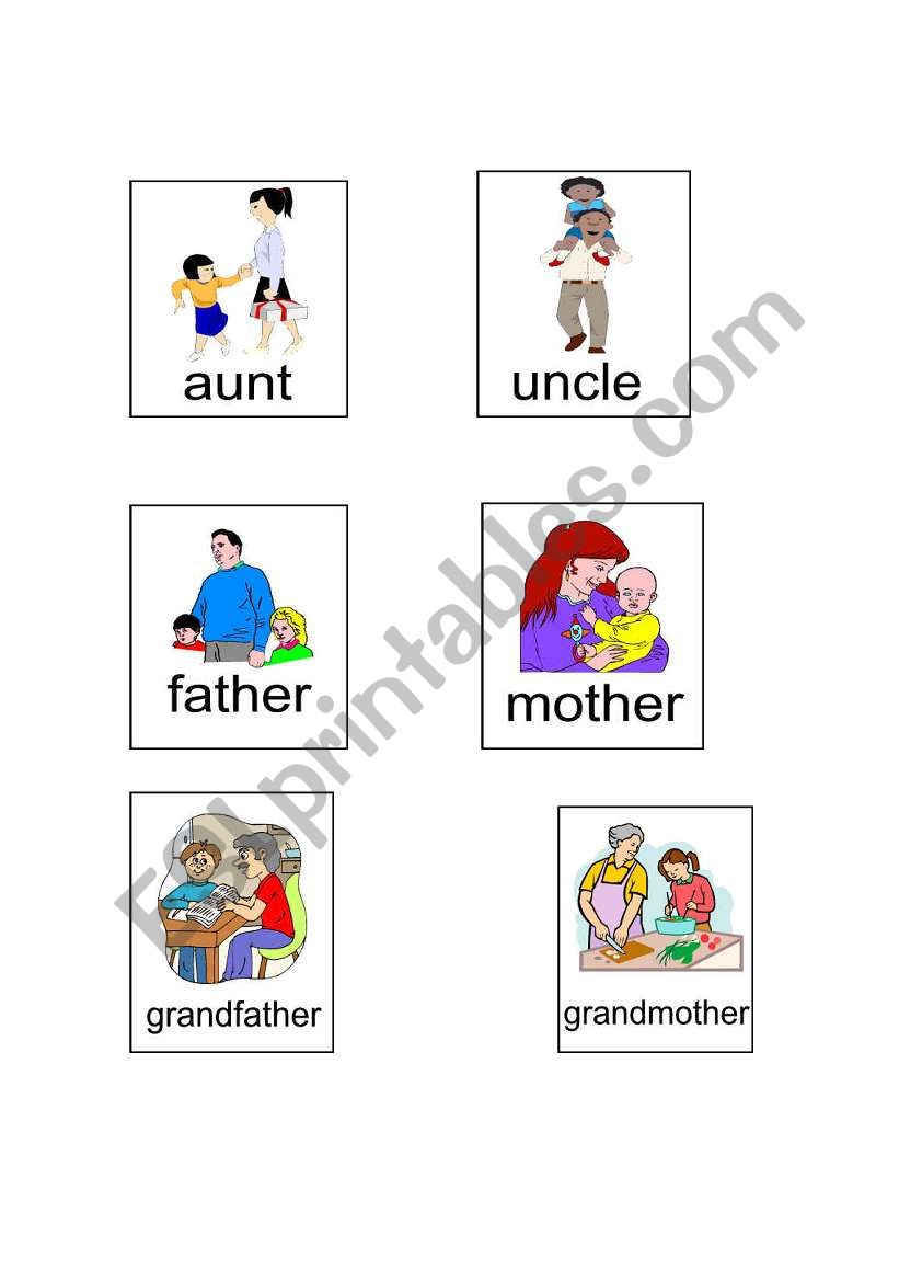 the family worksheet