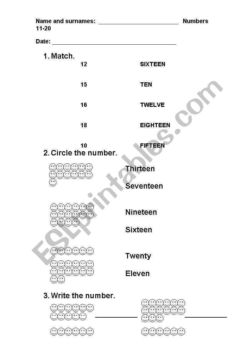 english-worksheets-numbers-11-20