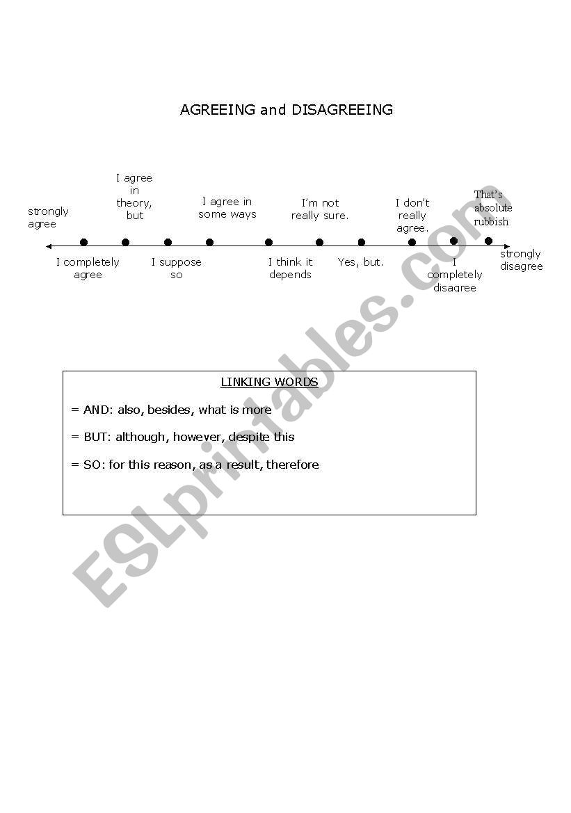 Giving opinions worksheet