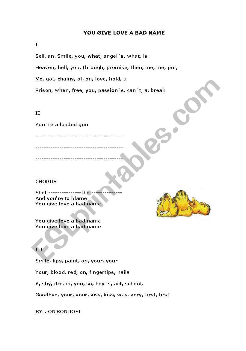 SINGING TIME worksheet