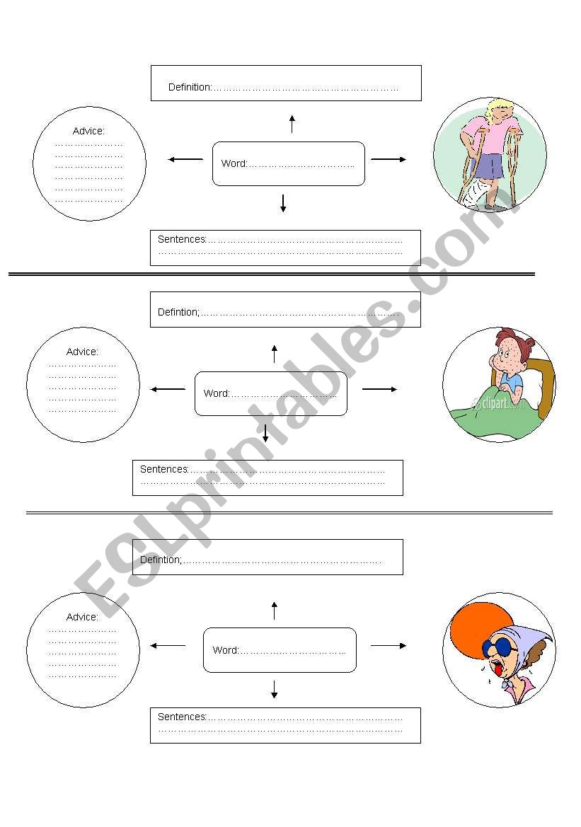 illness worksheet