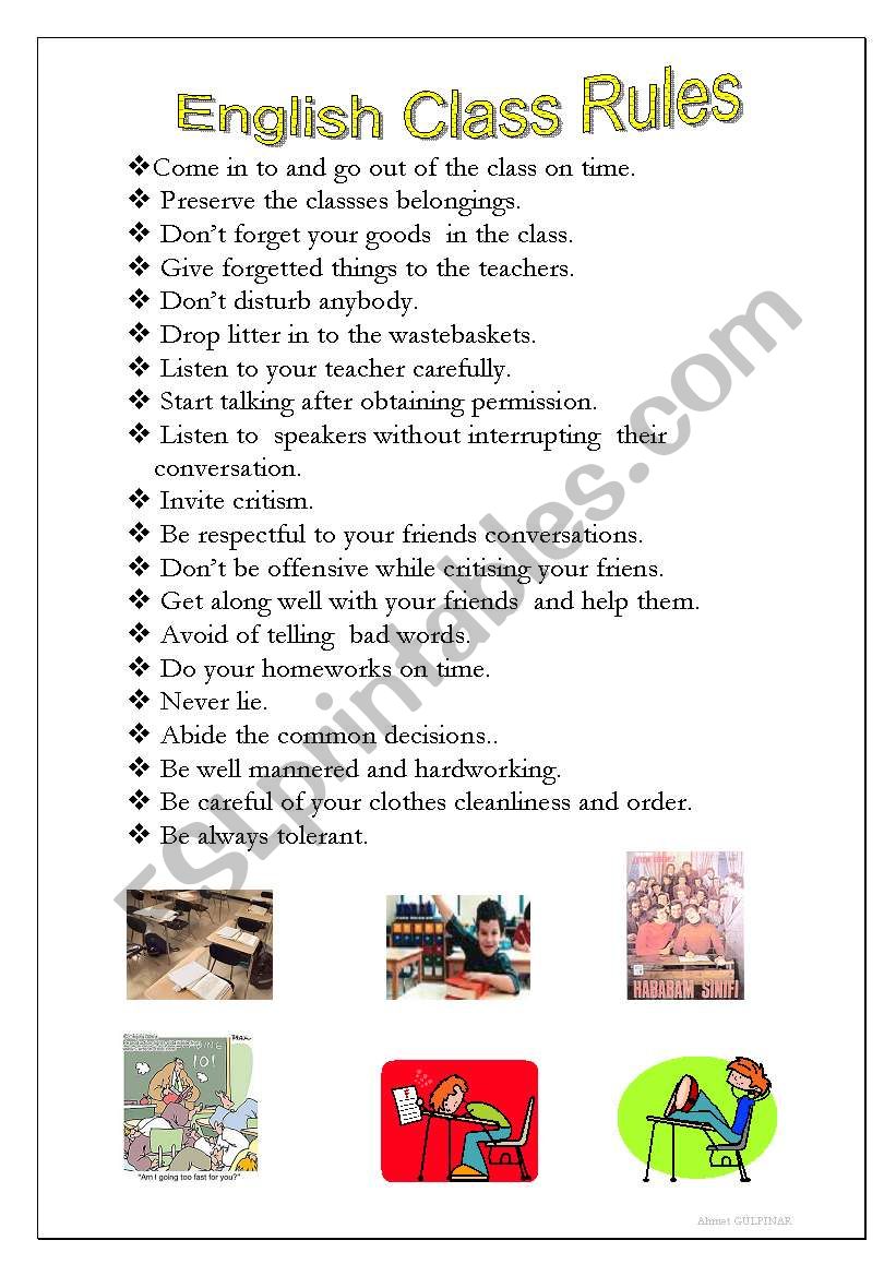 class_rules worksheet