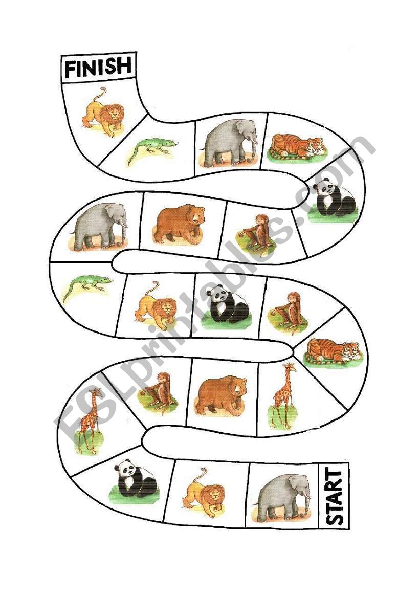 Animal Game 2 worksheet