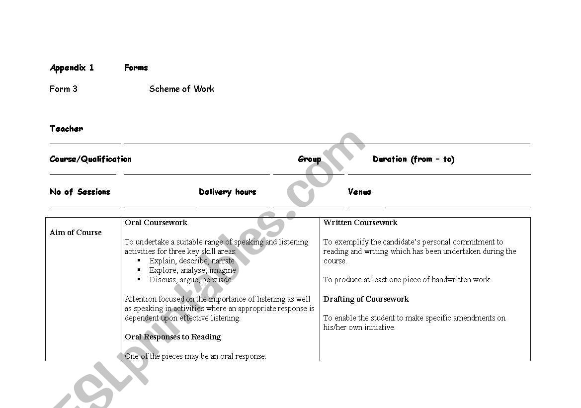 KS4 30 Lesson Plans: GCSE Coursework 