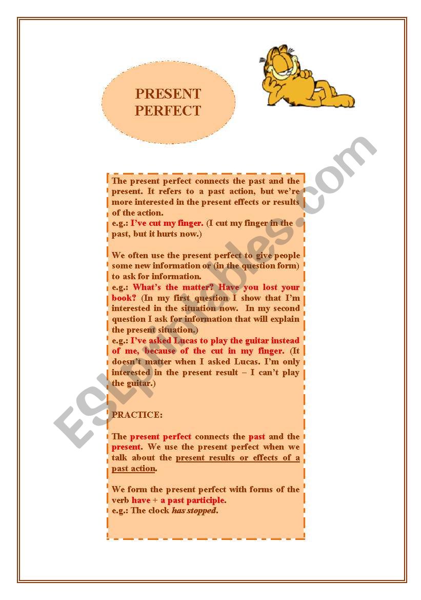 Present Perfect - Introduction