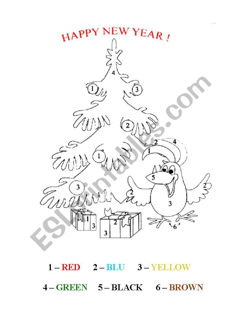 COLORING PICTURE  worksheet