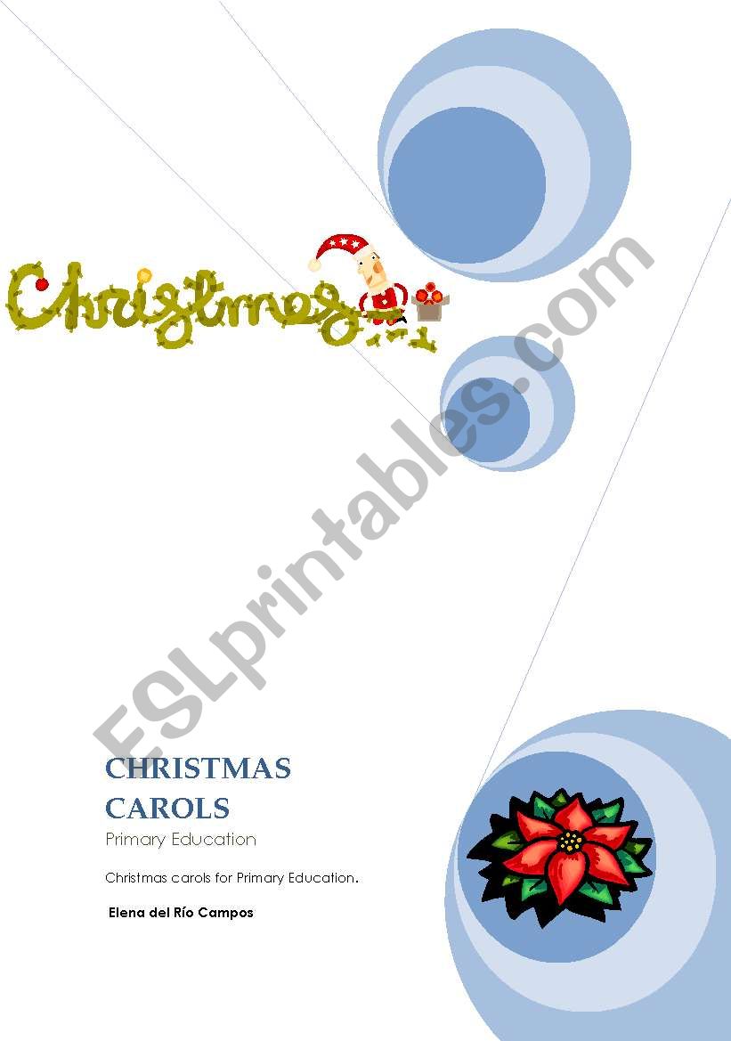 Christmas carols worksheet