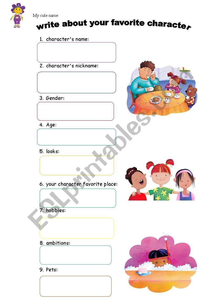 My favourite character. Favourite characters-Worksheet. My favourite cartoon character 5 класс Lesson Plan. My favorite character. My favourite cartoon character Worksheets.