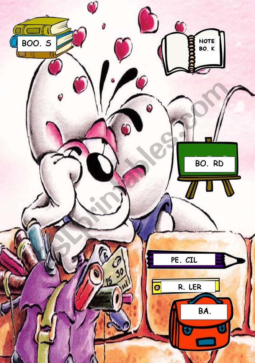 A happy mouse worksheet
